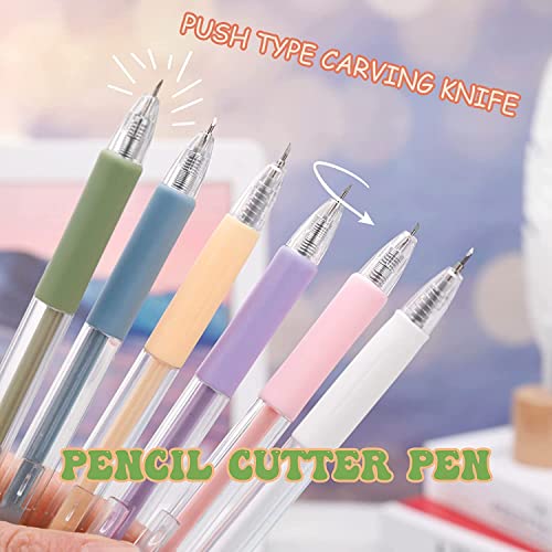 Cartoon Pattern Craft Knife Set, Precision Scrapbooking Tools