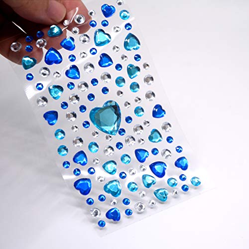 Self-Adhesive Rhinestone Stickers - 2800PCS - Multi-Color Gems