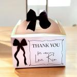 Thank You Gable Box – Perfect for Party Favors
