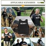 Adjustable Outdoor Training Stab Vest - White