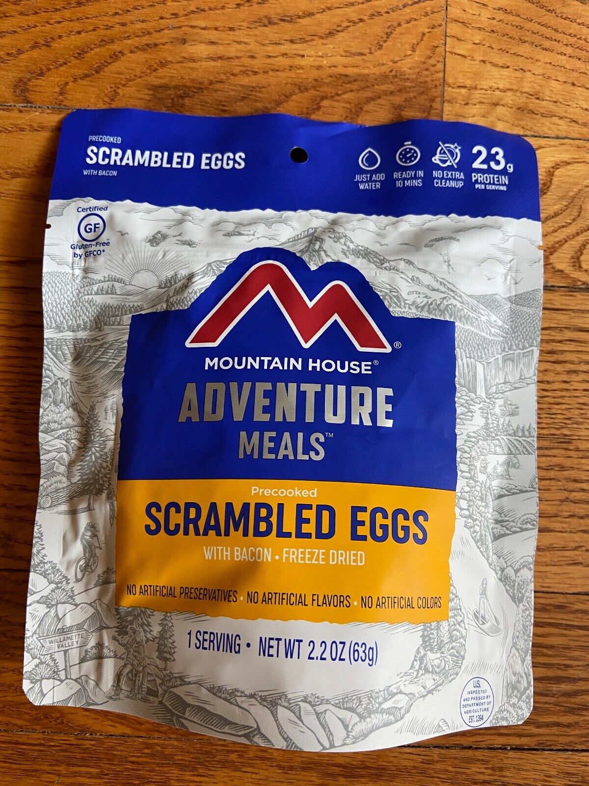 Freeze-Dried Bacon & Egg Breakfast Meal