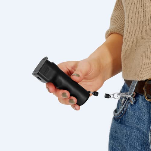 Plegium Premium Self-Defense Pepper Spray - Black