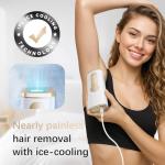IPL Hair Removal Device with Cooling Technology