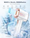 VivaEase IPL Hair Removal Device with Cooling Features
