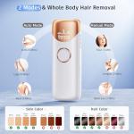 Ubroo IPL Hair Removal Device with Cooling Features