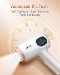 IPL Hair Removal Device with Ice Cooling Feature