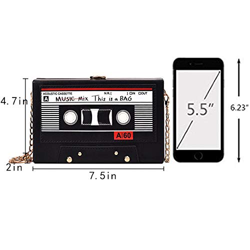 Vintage Radio-Shaped Retro Crossbody Bag