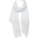 White 100% Silk Long Scarf Wrapables