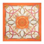 RIIQIICHY Silk-Like Printed Head Scarf 35