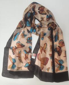 Women's 100% Pure Silk Mark Scarf by Z&H