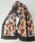 Women's 100% Pure Silk Mark Scarf by Z&H
