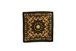 Versace Black & Gold Silk Shawl Scarf
