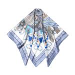 Large 100% Mulberry Silk Square Shawl Scarf