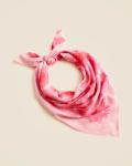 J.Crew Pink Oversized Silk Bandana 30"x30