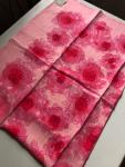 J.Crew Pink Oversized Silk Bandana 30"x30