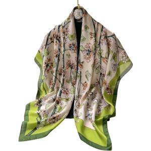 Myneiyi XL 43" Silk Feel Hair Scarf