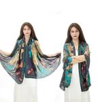 Large Mulberry Silk Scarf Shawl Wrap for Women