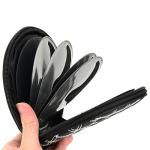 Aturmon Black Portable CD/DVD Wallet Holder