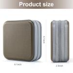 Portable 48 Capacity CD Wallet - Olive