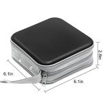 Siveit CD Wallet, 40 Disc Capacity - Black