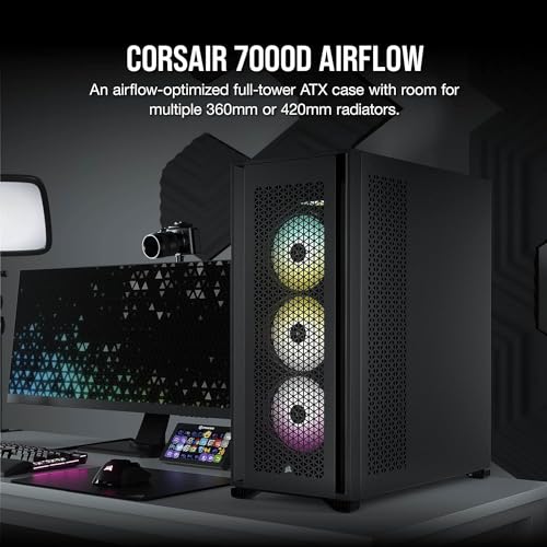 Corsair 7000D AIRFLOW ATX CD Wallet Black
