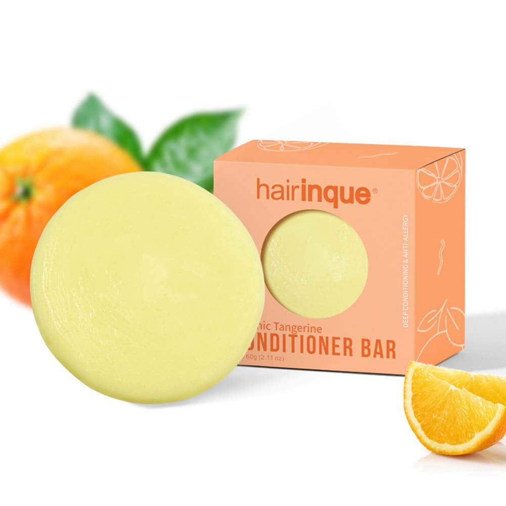 Natural Tangerine Conditioner Bar for All Hair Types