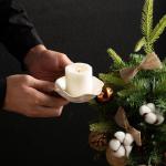 Ceramic Candle Holder for Pillar and Tealights