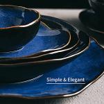 Blue Ceramic Decorative Bowl for Jewelry & Trinkets