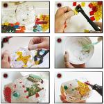 Rainbow Mosaic Glass Candle and Vase Holder