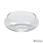 7-Inch Glass Floating Candle Bowl for Home Decor