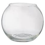 3.5” Glass Rose Candle Bowl - 12 Pack
