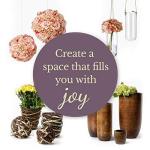 Clear Round Glass Bowl for Home Decor and Candles