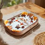 6 Wick Pumpkin Spice Candle in Wooden Bowl