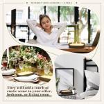 2 Pack Wooden Dough Bowl Candles - Sage & Eucalyptus