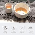 Vanilla Caramel Soy Candle in Ceramic Bowl