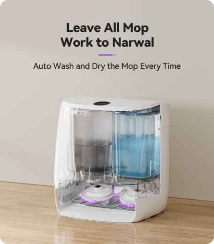 4-in-1 Robot Vacuum and Mop Combo