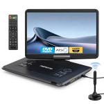 Portable TV/DVD Combo with Swivel Screen