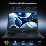 Portable TV/DVD Combo with Swivel Screen