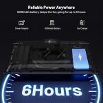 Portable TV/DVD Combo with Swivel Screen