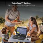 Portable TV/DVD Combo with Swivel Screen