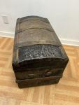 Vintage Camelback Steamer Trunk Storage Chest