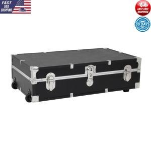 Lockable Under Bed Storage Trunk with Wheels