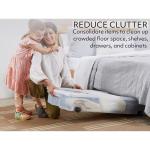 Cleverstore Wheeled Storage Boxes, Under Bed, 68 Qt