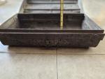 Vintage 1800s English Iron Storage Trunk Suitcase