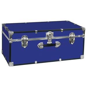 Seward Blue College Dorm Storage Trunk, 30-Inch