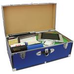 Seward Blue College Dorm Storage Trunk, 30-Inch
