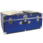 Seward Blue College Dorm Storage Trunk, 30-Inch