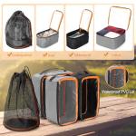 GRAOSO 5-in-1 Camping Gear Organizer Set