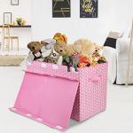 Large Pink Toy Storage Chest for Kids