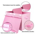 Large Pink Toy Storage Chest for Kids